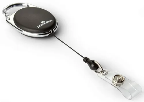 DURABLE Hinweisschild JoJo Style mit Druckknopfschlaufe für Namensschilder Ausweiskarten etc