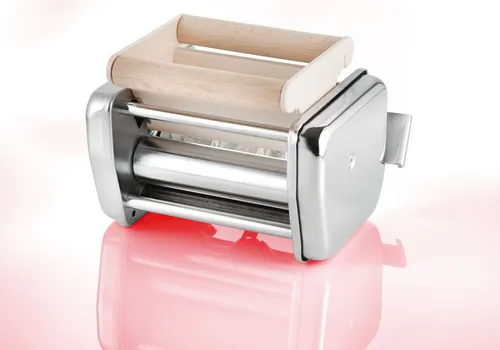 IMPERIA Ravioli Vorsatz 5 x 5 cm für Nudelmaschinen - Zubehör für IMPERIA- und TITANIA-Nudelmaschinen, ideal zur Herstellung von köstlichen 5 x 5 cm Ravioli aus hochwertigem Edelstahl.