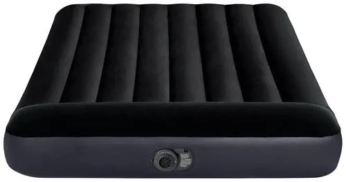 Intex 64148ND FULL PILLOW REST CLASSIC AIRBED Luftbett - Bequemes Luftbett mit integrierter Elektropumpe, ideal für Gäste oder Camping. Maße: 191 x 137 x 25 cm - schnell aufgeblasen und platzsparend.