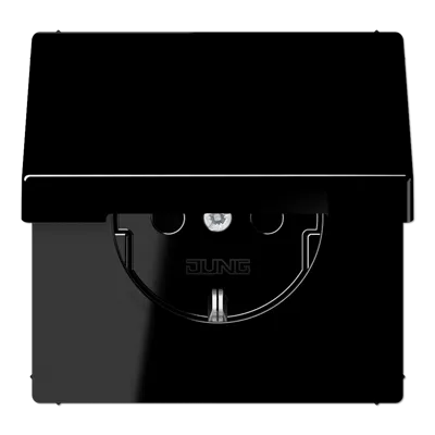 Jung Steckdosen Schwarz von Jung