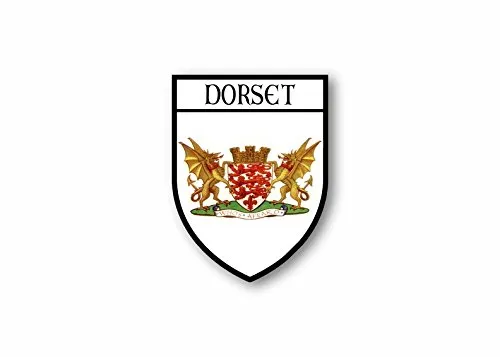 Aufkleber sticker autoaufkleber auto wappen schild flagge stadt dorset r2