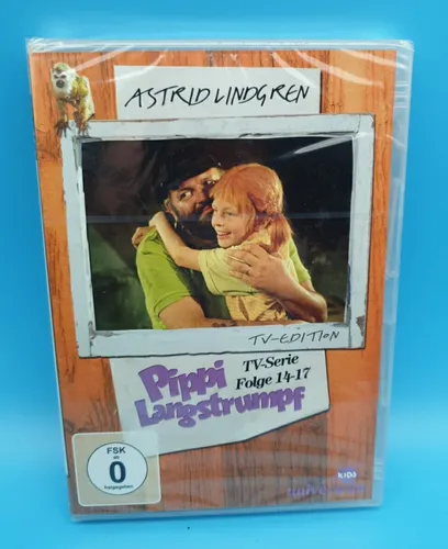 PIPPI LANGSTRUMPF TV-SERIE FOLGE 14-17 DVD NEU