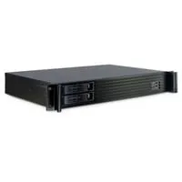Inter-Tech 1.5U-1528L Rack-Montage Gehäuse - PC-Gehäuse für Mini-ITX mit Hot-Swap-Funktion, ideal für flexible Serverlösungen ohne Spannungsversorgung.