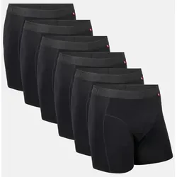 DANISH ENDURANCE Boxershorts Herren Baumwolle schwarz, XXL - Herrenunterhosen aus hochwertiger Baumwolle, bieten dauerhaften Komfort und Unterstützung für aktive Männer.