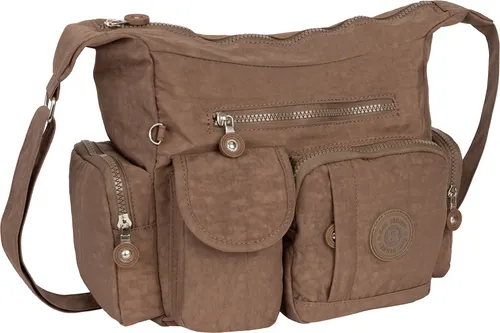 Damentasche Umhängetasche Handtasche Schultertasche Schwarz Braun