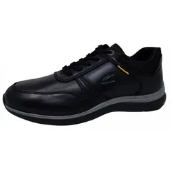 camel active Herren Halbschuhe 53PKA01 Schwarz 45 - Herren-Sneaker mit Obermaterial aus Leder und Textil, bietet hervorragende Laufeigenschaften und perfekten Komfort für die Freizeit.