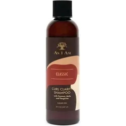As I Am Curl Clarity Shampoo 237ml - Sulfatfrei - Sulfatfreies Shampoo für lockiges Haar, entfernt sanft Rückstände und verleiht Feuchtigkeit, ideal für gesundes und strahlendes Haar.