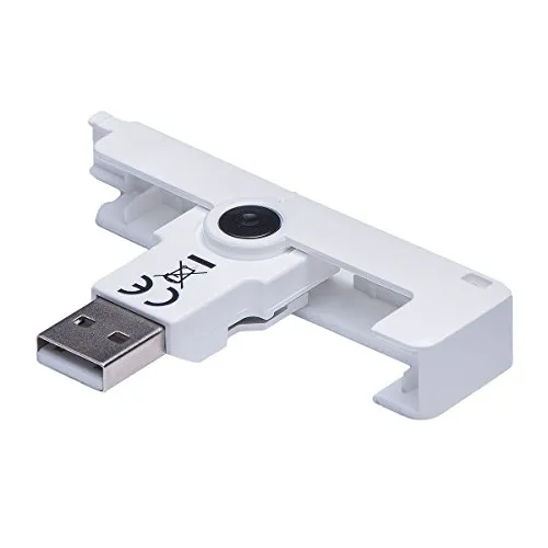Identive SmartFold SCR3500 A - USB 2.0 SmartCard-Leser - Multimedia Zubehör: Kompakter SmartCard-Leser mit USB 2.0 für schnelle Datenübertragung und einfache Nutzung von Smartcards.
