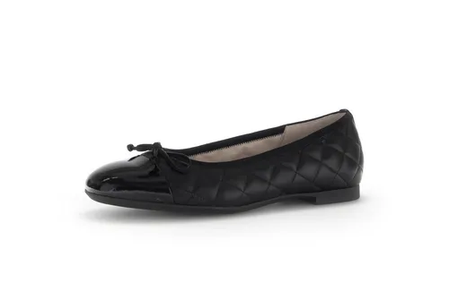 Gabor Comfort Ballerinas Nappaleder, Damen, Gr. 40, schwarz von Gabor