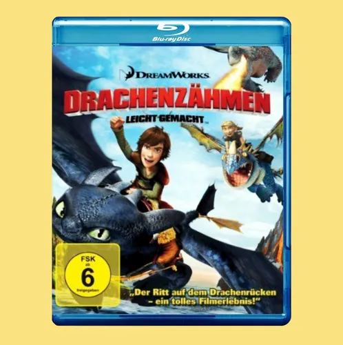 Drachenzähmen leicht gemacht [Blu-ray] NEU - DVDs & Blu-rays, Erlebe das Abenteuer von Hiccup und Toothless in atemberaubender Blu-ray-Qualität!