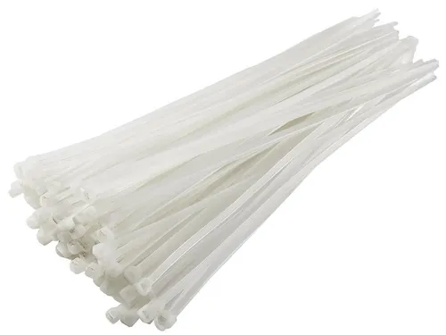 Kabelbinder 150mm x 3,5mm, transparent 100 er Pack, hohe Zugkraft