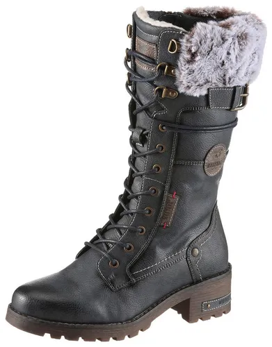 Mustang Shoes Haukea Winterstiefel Snowboots, Winterstiefel mit TEX-Membrane