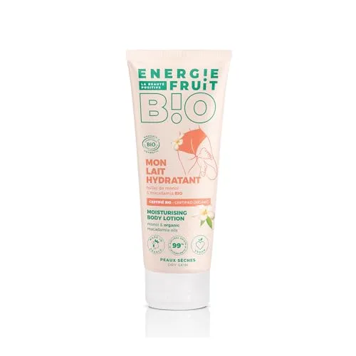 ENERGIE FRUIT |Feuchtigkeitsspendende Körpermilch | Bio-zertifiziert von Ecocert | Monoi- & Macadamiaöl | vegan | 200ml