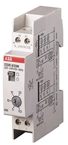 Produktbild ABB e232e-8/230 N weiß Timer ELEKTRO