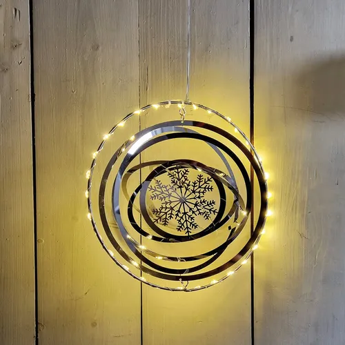 Weihnachtsbaumschmuck Silber von Seasonals