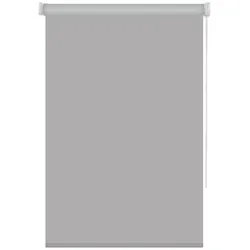 Rollo Thermorollo, SN DECO GROUP, Montage ohne Bohrung, Klemmfix Befestigung, Sicht und Blendschutz grau 100 cm x 150 cm