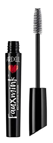 ARDELL Beauty Fauxmink Mult-Layering Mascara Wimperntusche Supreme Black optimal für fake lashes,Faux Mink, Wispies