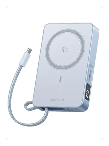 UGREEN MagFlow Magnetische Powerbank 10000mAh 25W