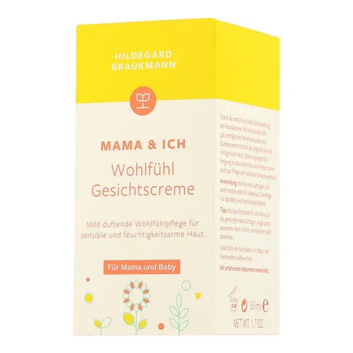 Hildegard Braukmann Mama & Ich - Wohlfühl Gesichts Creme 50ml