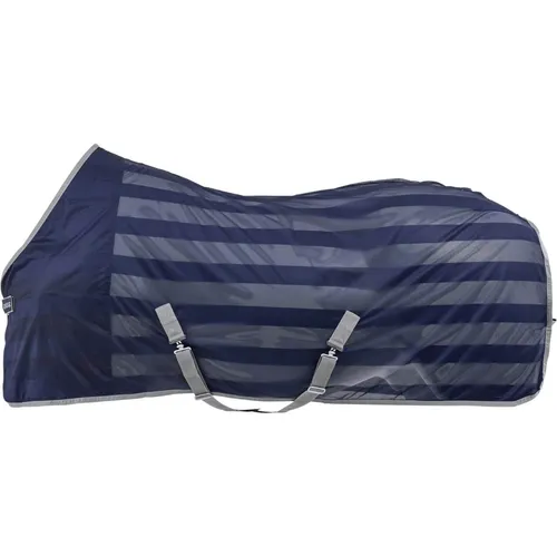 BUSSE navy(silber) 125 Transport-Fliegendecke Stripe Fliegendecke