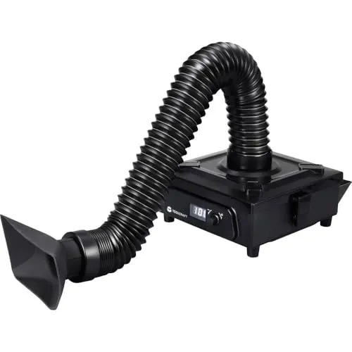 TOOLCRAFT FE-300 Lötrauchabsaugung 15W - Lötzubehör mit effektiver 15W Absaugung, filtert schädliche Lötrauchpartikel und schützt Haut sowie Atemwege.