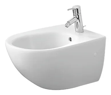 Duravit Architec Wand-Bidet 365 x 580 mm - Weiß - Elegantes Wand-Bidet mit modernem Design, ideal für platzsparende Bäder und sorgt für optimale Hygiene.
