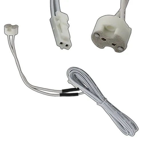 G4 / GU4 Sockel mit 200cm / 2 Meter Anschlusskabel für Verteilerbox Verteiler Adapter