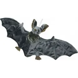 Kuscheltier Fledermaus 75cm - Flauschiger Halloween Begleiter - Kuscheltiere: 75cm große Plüsch Fledermaus, perfekt zum Kuscheln und Dekorieren für Halloween-Partys.