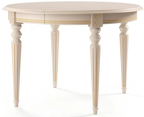 Runder Holz Esstisch - Klassischer Tisch für Ihr Esszimmer - Eleganter runder Esstisch aus Holz für bis zu 3 Personen, ideal für gesellige Abende. Mit einer Höhe von 77,5 cm und einem Durchmesser von 100 cm passt er perfekt in jedes Esszimmer.