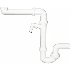 Raumspar-Siphon HL126SR DN40x6/4