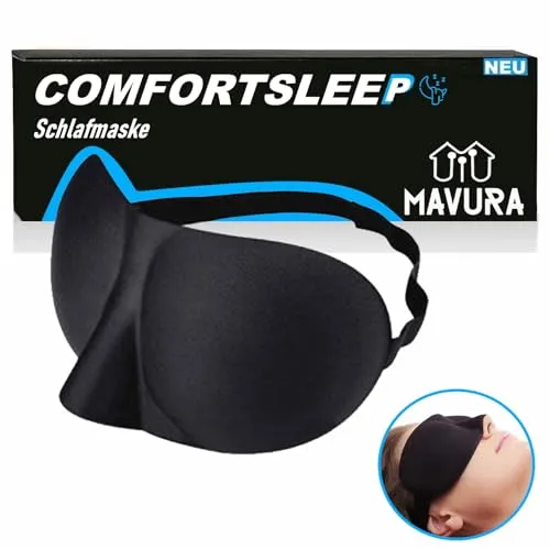 COMFORTSLEEP 3D Premium Augenmaske Schlafbrille Lichtblockierende