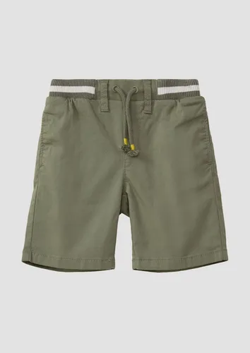 s.Oliver Cargoshorts Bermuda aus Baumwollstretch mit Rippbund