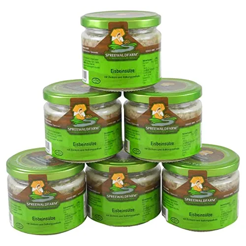 Original Spreewälder Eisbeinsülze 6er Pack (6 Gläser à 250 g)
