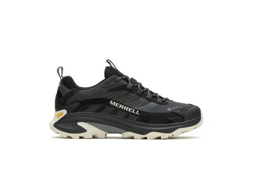 MERRELL MOAB SPEED 2 GTX - Wasserdichte Wanderschuhe für jedes Terrain - Wanderschuhe mit GORE-TEX®-Membran für optimalen Wetterschutz, 30 % mehr Komfort durch verbesserte Dämpfung und Vibram®-Sohle für herausragende Traktion auf Trails.