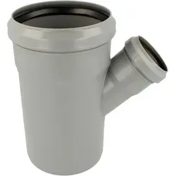 Ht Abzweig Einfach Ø 110/75 X 45°, Mit 2 Steckmuffen
