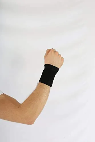 Antar AT53018 XL Elastan Handgelenkbandage, XL, schwarz, 200 g