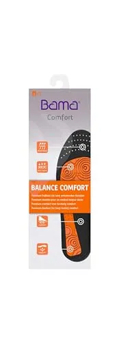 Bama BUnisex Fußbetteinlegesohle Premium Fußbett Balance Comfort brown 41