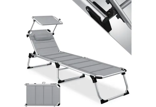 KESSER Gartenliege SUN mit Dach von Kesser