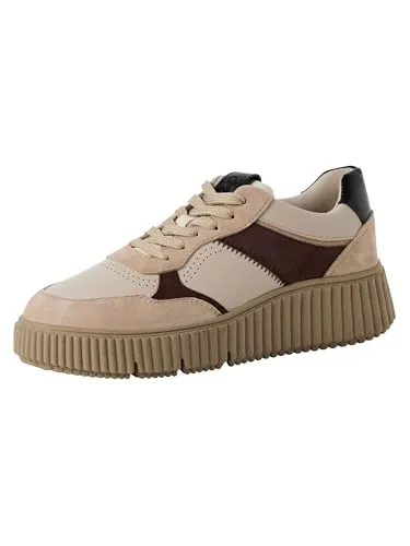 Tamaris Damen 1-23774-43 Sneaker – Antelope Comb, 41 EU - Damen-Sneaker mit sportlichem Look und individuell anpassbarem Touchit Fußbett für optimalen Tragekomfort. Ideal für Freizeit und City-Trips, vereint Stil und Bequemlichkeit.
