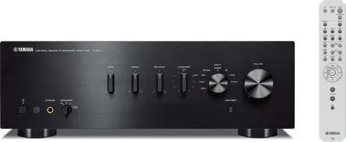Yamaha A-S501 HiFi Stereo Verstärker Schwarz - HiFi-Verstärker mit ToP-ART Technologie für höchste Klangreinheit und 2x 120 W Leistung, ideal für audiophile Ansprüche.