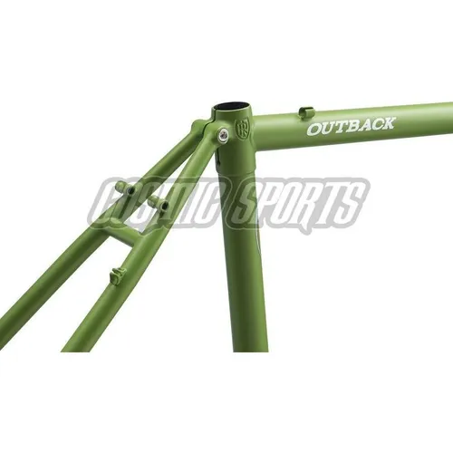 Ritchey Outback V2 Disc Gravel Rahmenkit – 650B/700C, XS, guacamole green/white