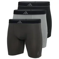 adidas Herren Slip 3er Pack - Active Micro Flex Eco Boxershorts - Herren-Boxershorts im 3er Pack aus umweltfreundlichem Active Micro Flex Material für höchsten Tragekomfort und Bewegungsfreiheit.
