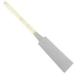 FAMEX Japansäge Gyokucho 655 - Profi Zugsäge 270mm - Hochwertige Ryoba Handsäge aus Karbonstahl, ideal für präzises Sägen von Holz. Made in Japan, mit ergonomischem Kunststoffgriff für komfortables Arbeiten.