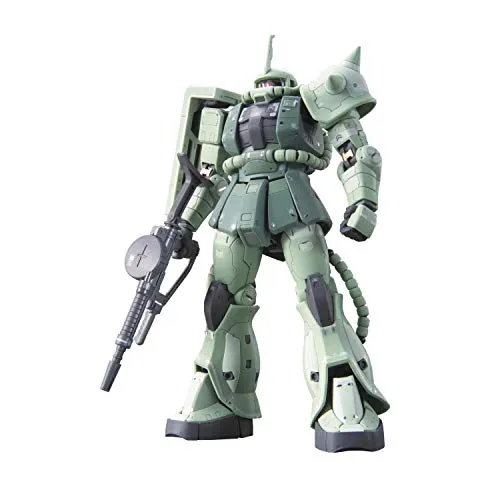 RG 1/144 MS-06F Zaku II BL - Detailreiche Spielfigur - Spielfiguren, mit herausragenden Details und beweglichen Teilen für realistische Action-Szenen.