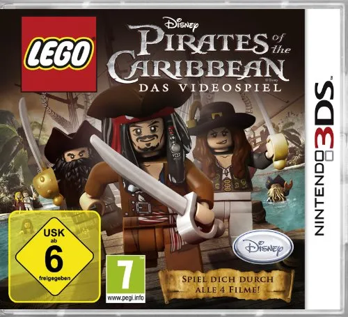 LEGO Pirates of the Caribbean - Nintendo 3DS - Abenteuer-Spiel für Nintendo 3DS, mit aufregenden Piraten-Abenteuern und humorvollen Charakteren in deutscher Sprache.