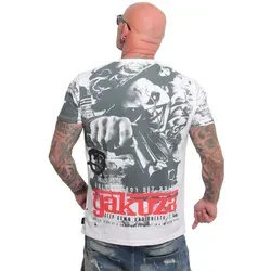Yakuza Herren Deep Down Allover Regular T-Shirt von Yakuza