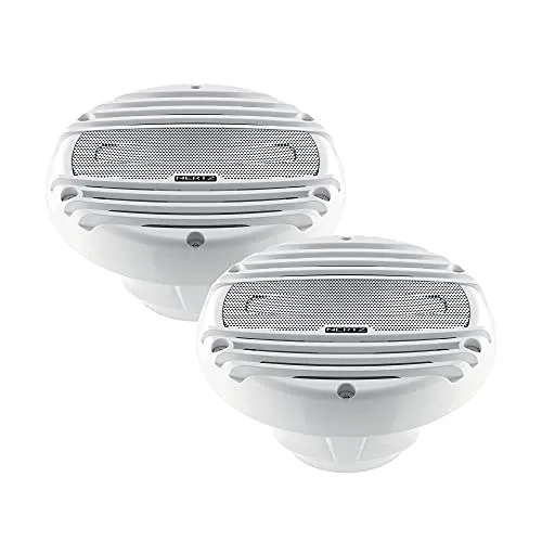Hertz HMX 6.5 Marine Koaxsystem 16,5cm - Car-HiFi-Lautsprecher, wetterfestes Design für perfekten Sound auf dem Wasser, ideal für Boote und Yachten.
