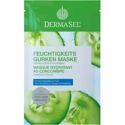 DermaSel Feuchtigkeits Gurken Gelmaske 12 ml