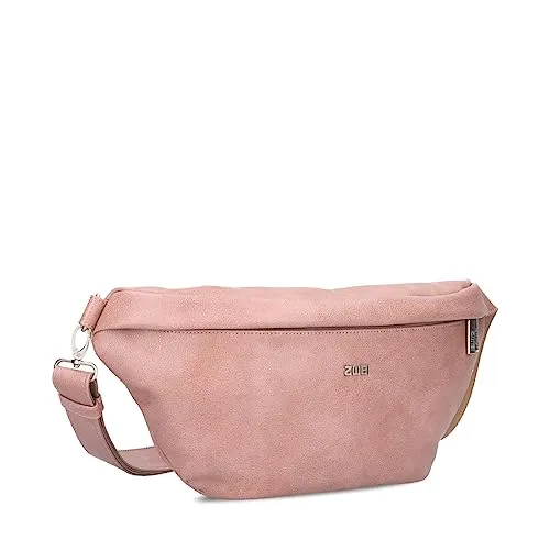 Zwei Damen Hip Bag Mademoiselle.M MH80 - Wasserabweisende Bauchtasche - Umhängetasche mit 3-in-1 Funktion: Tragen Sie sie als Bauchtasche, Crossbody Bag oder Hüfttasche. Hergestellt aus hochwertigem Kunstleder, bietet sie stilvolles Design und praktische Aufbewahrung für unterwegs.