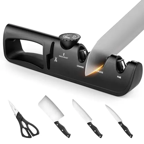NEUTYPECHIC Professioneller Messerschärfer, multifunktional, langlebiger Küchenschärfer